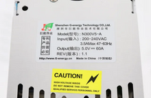Загрузить изображение в средство просмотра галереи, G-energy N300V5-A Slim 5V 60A 300W LED Display Power Supply