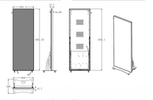 Load image into Gallery viewer, P3 Floor Stand Portable LED Screen Poster LED Digital Display Poster for Commercial Advertising