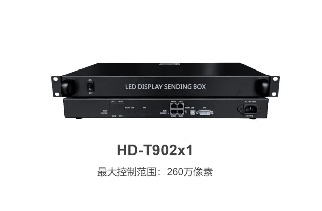Huidu HD-T902x1 Fuldfarve LED Sending Box LED Display Screen Controller