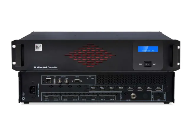 Magnimage mærke MIG-DN9402 Series 4K Video Wall Controller med 12G SDI