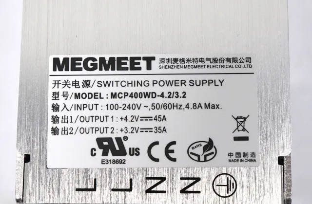 Megmeet MCP400WD-4.2/3.2 Switching Power Supply