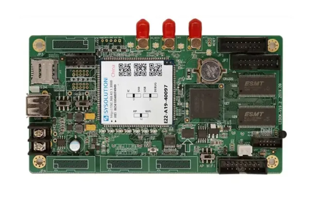 Sysolution Xixun E22 LED Control Card For Car Rear Window LED Screen ...