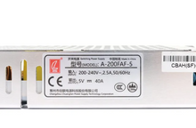 Загрузить изображение в средство просмотра галереи, ChuangLian CZCL A-200FAF-5 LED Power Supply with CE Certification
