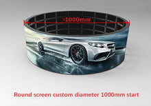 Carregar imagem no visualizador da galeria, Indoor P4 Round Shape LED Display Screen with 1024*1024mm cabinet
